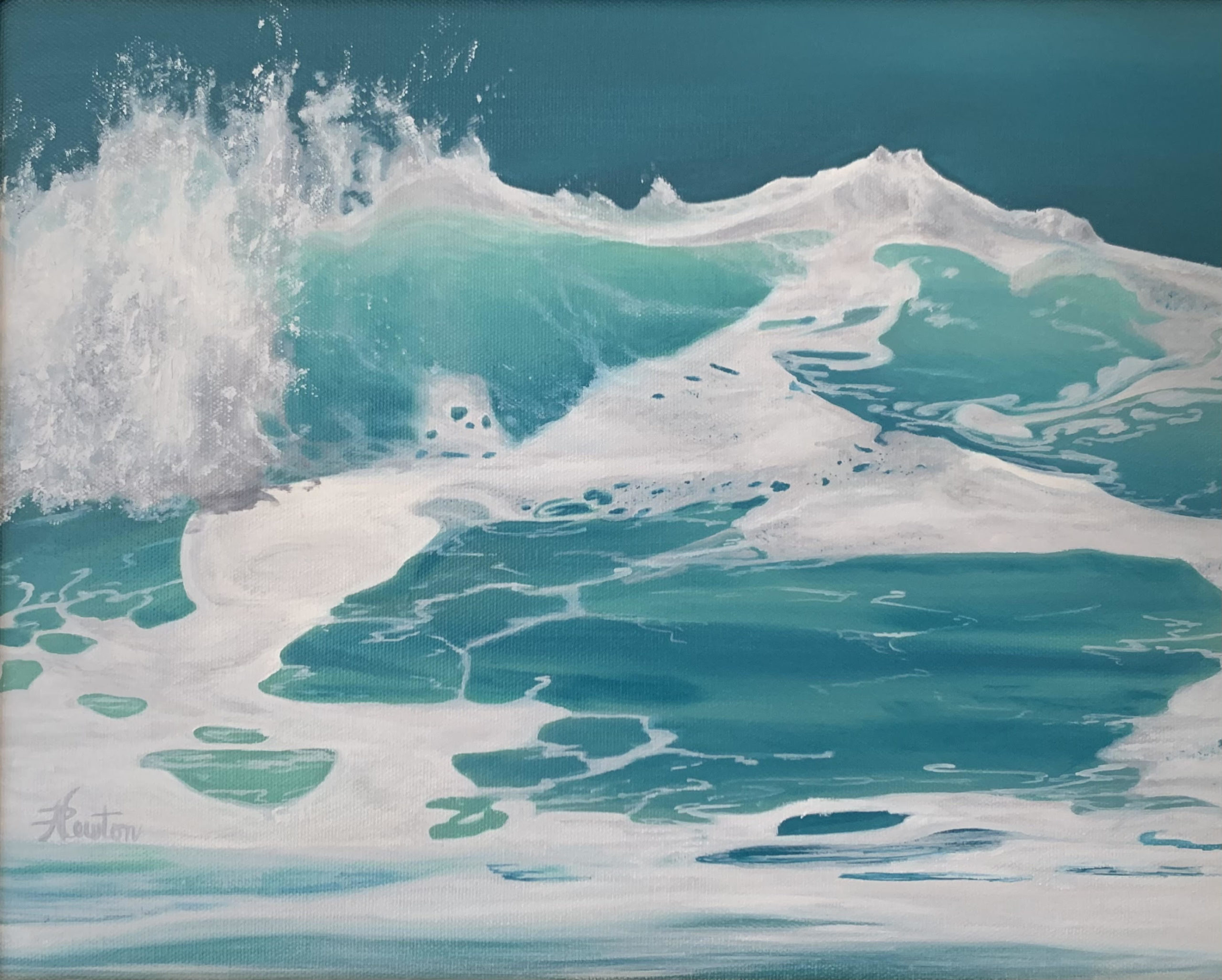 Caribbean Breeze, 12x16, Oil on Canvas, $800.