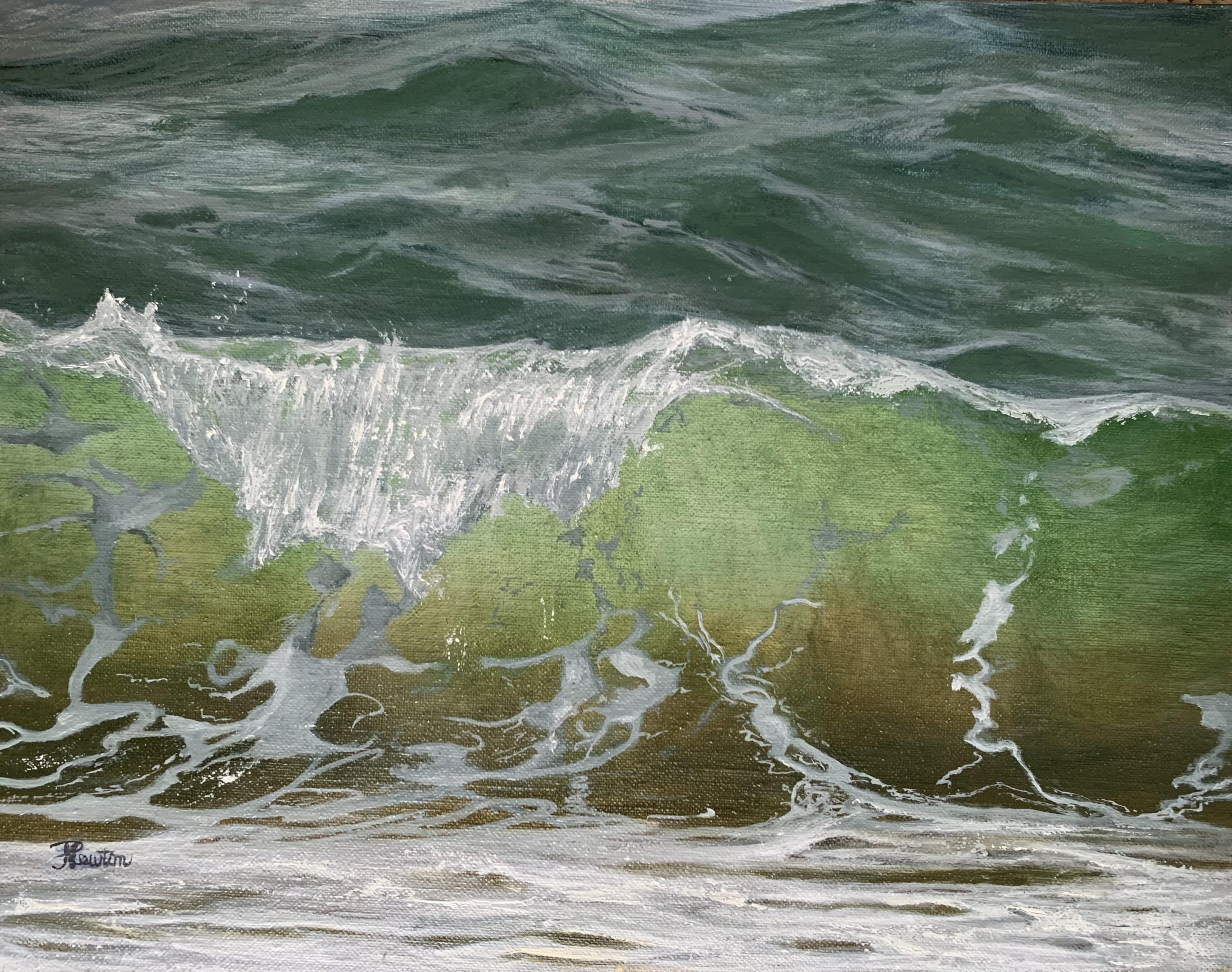 Harbor Romance, 11x14, Oil on Canvas, $700.