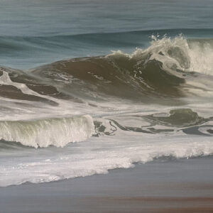 Coastal Reflections - 16x40 Oil PAINTING