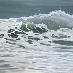 Kiss of the Sea - 16x40 Oil PAINTING